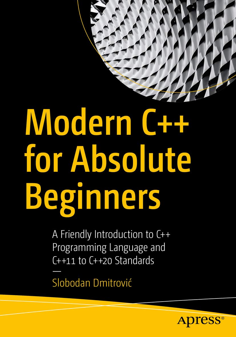 Modern C++ for Absolute Beginners Cover